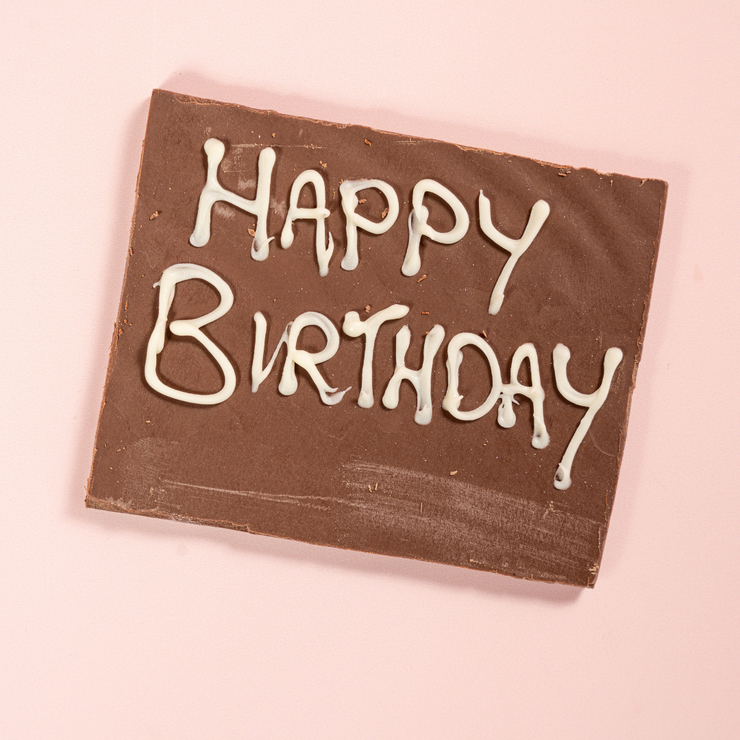 Chocolate Name Plaque